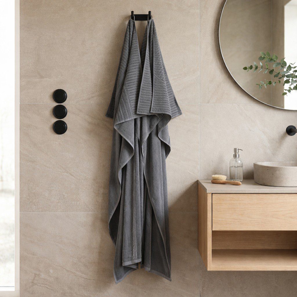 Frottéhandduk - Hotell Nevada Grå - Bild 2