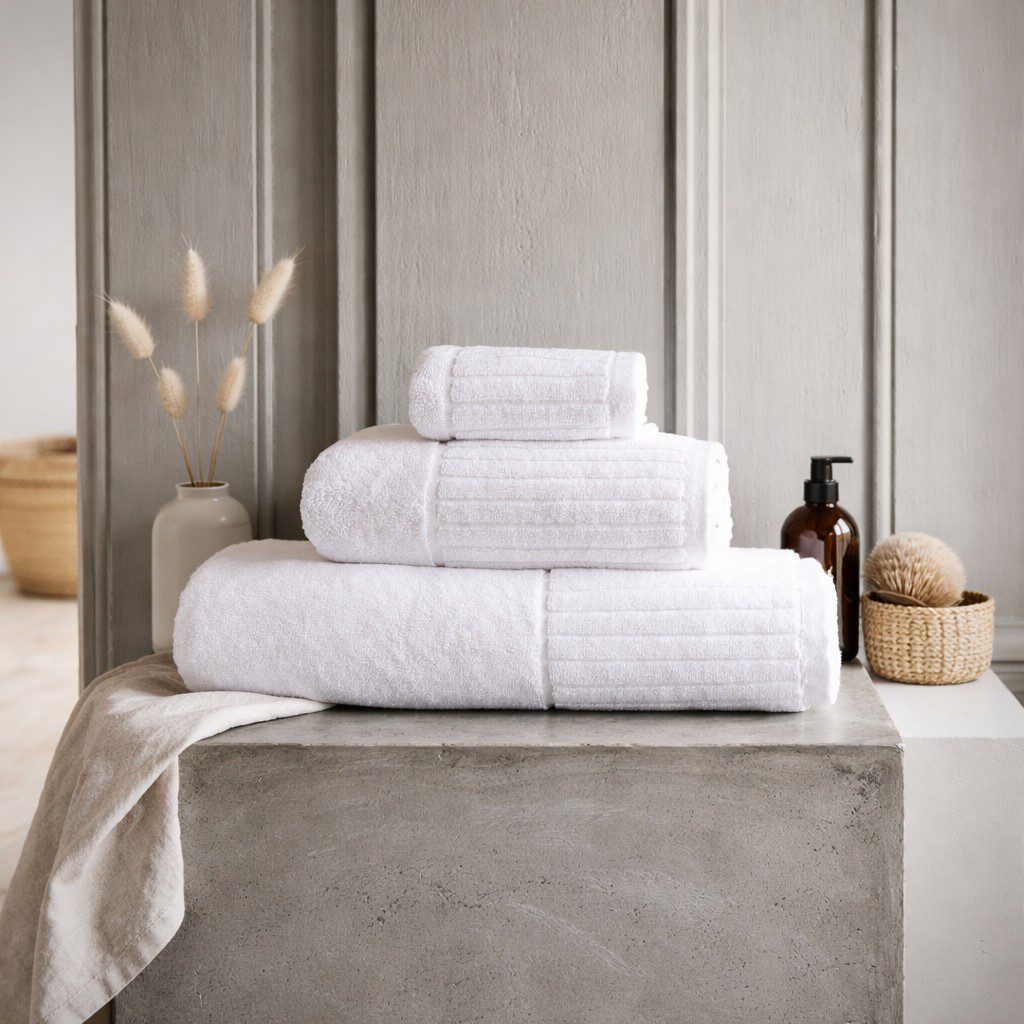 Frottéhandduk - Hotell Stripe - Bild 2