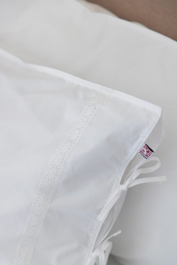 Örngott Shyness Pure White 50x90cm