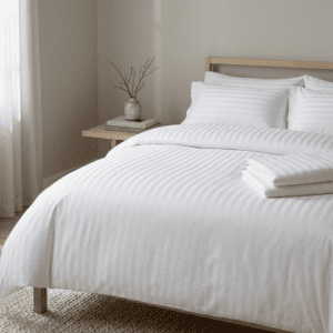 Påslakan - Stripe Satin 22mm