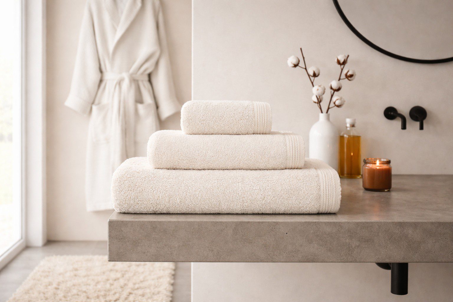 Frottéhandduk - Hotell New Plus - Bild 2