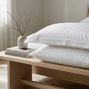 Örngott - Stripe Satin 22 mm