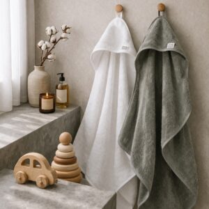 Badhandduk bebis - Babycape